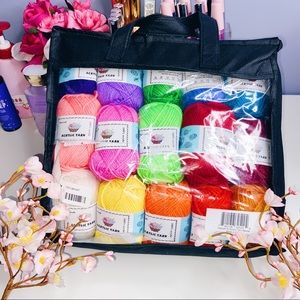 30 Acrylic Yarns Skeins